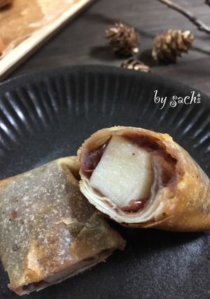 お餅とあんこの春巻き-レシピのメイン写真