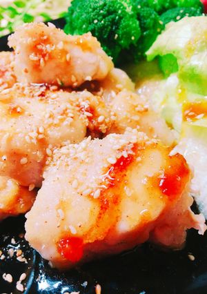 ぷりっぷり！満足むね肉♡-レシピのメイン写真