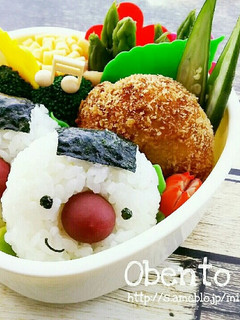 初めてでも簡単!キャラ弁☆おにぎり君-レシピのメイン写真