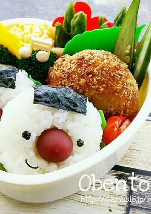 初めてでも簡単！キャラ弁☆おにぎり君-レシピのメイン写真