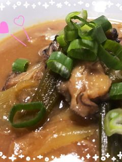冬にピツタリ!!簡単♡牡蠣の土手煮♡-レシピのメイン写真