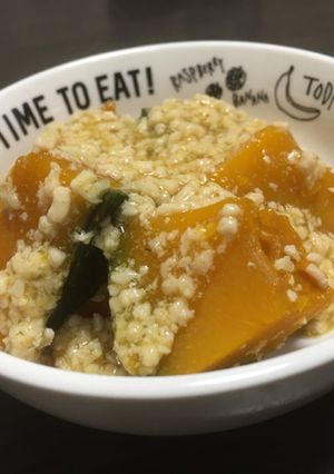 かぼちゃの鶏そぼろ煮-レシピのメイン写真