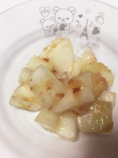 ビニール袋で簡単副菜✩大根の梅おかか和え-レシピのメイン写真