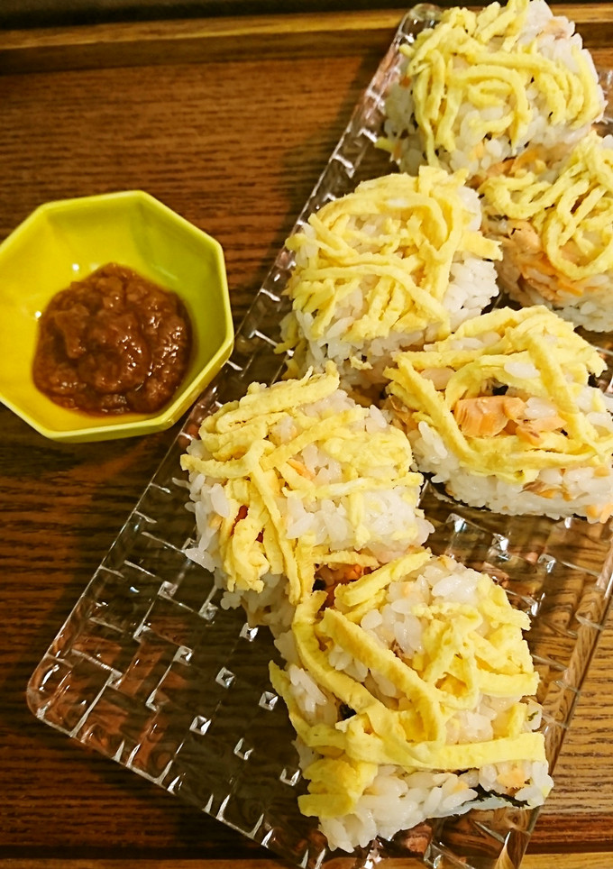 かますと鮭の押し寿司-レシピのメイン写真