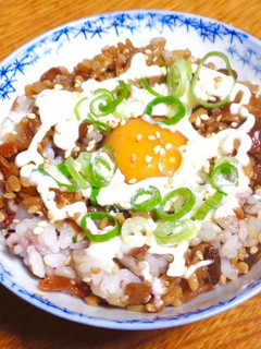 麹納豆TKG✨卵かけご飯✨-レシピのメイン写真