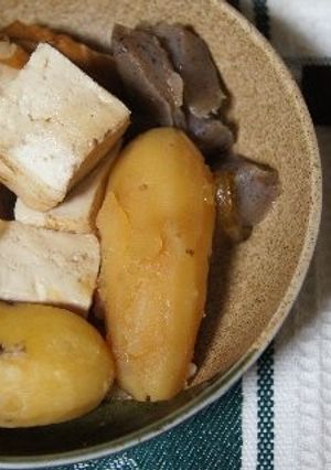焼き豆腐や蒟蒻の炊いたん★おばんざい-レシピのメイン写真