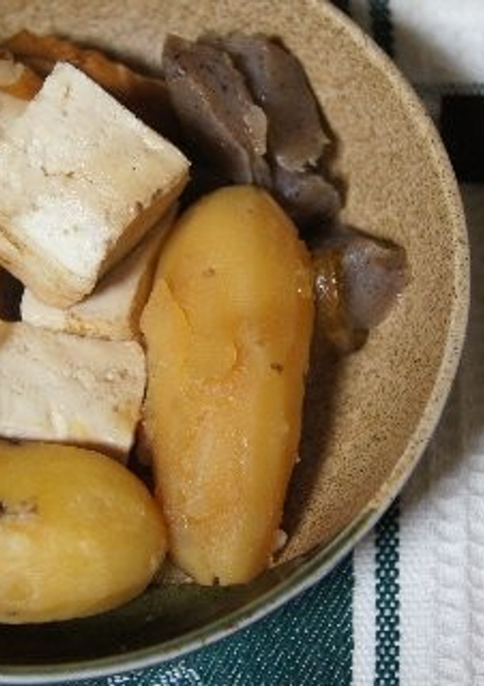 焼き豆腐や蒟蒻の炊いたん★おばんざい-レシピのメイン写真