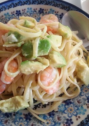 海老とアボカドのクリームパスタ-レシピのメイン写真