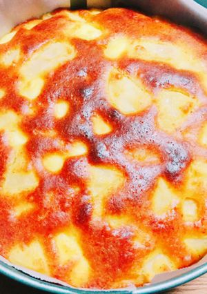 【簡単】りんごとクリームチーズのケーキ♡-レシピのメイン写真