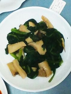 エリンギとほうれん草のバター醤油炒め-レシピのメイン写真