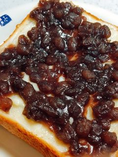 クリームチーズ*あんこ*トースト-レシピのメイン写真