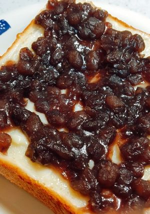クリームチーズ＊あんこ＊トースト-レシピのメイン写真