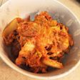 ダイエットに!ツナとキムチ納豆on豆腐