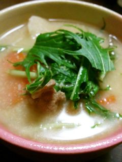 酒粕味噌味のトン汁-レシピのメイン写真