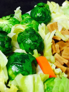 高野豆腐をお肉がわりに!マクロビ野菜炒め-レシピのメイン写真