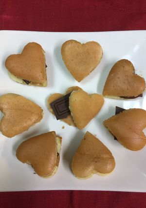 ホットケーキのチョコサンド-レシピのメイン写真