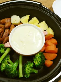 チーズフォンデュ-レシピのメイン写真