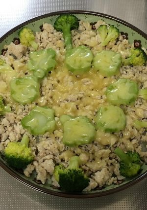 簡単！ じゃがいもと鳥ひき肉のチーズ焼き-レシピのメイン写真