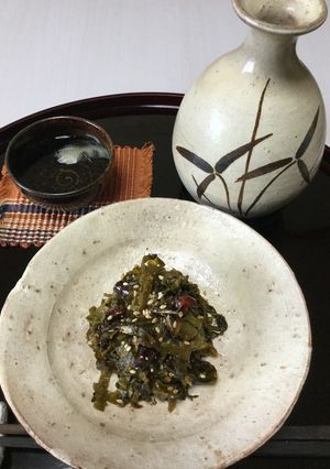 イリコと高菜の油炒め-レシピのメイン写真