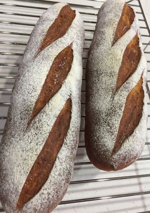 手ごね☆大豆粉入りフランスパン-レシピのメイン写真