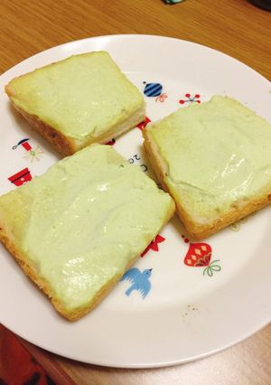 ヨーグルトでさっぱり！きなこトースト-レシピのメイン写真