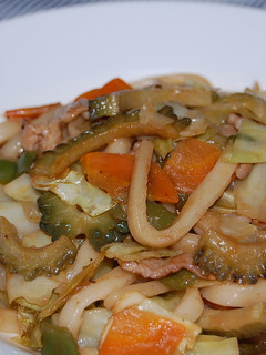 ゴーヤ入り焼きうどん-レシピのメイン写真
