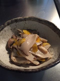 簡単♪割烹風のエリンギおつまみ-レシピのメイン写真