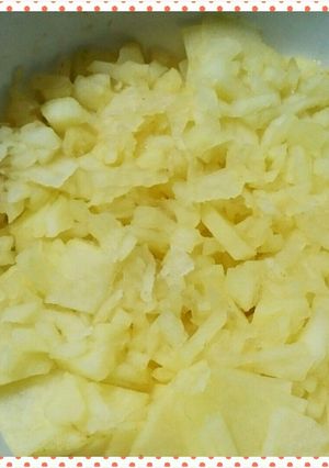 離乳食初期～ リンゴのコンポート-レシピのメイン写真