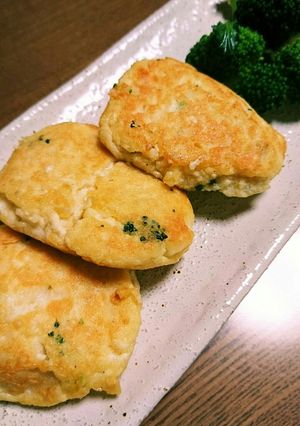 ふわふわハンバーグ介護食にも-レシピのメイン写真