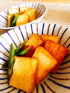 白だしの♡絹厚揚げの炒め煮♡-レシピのメイン写真