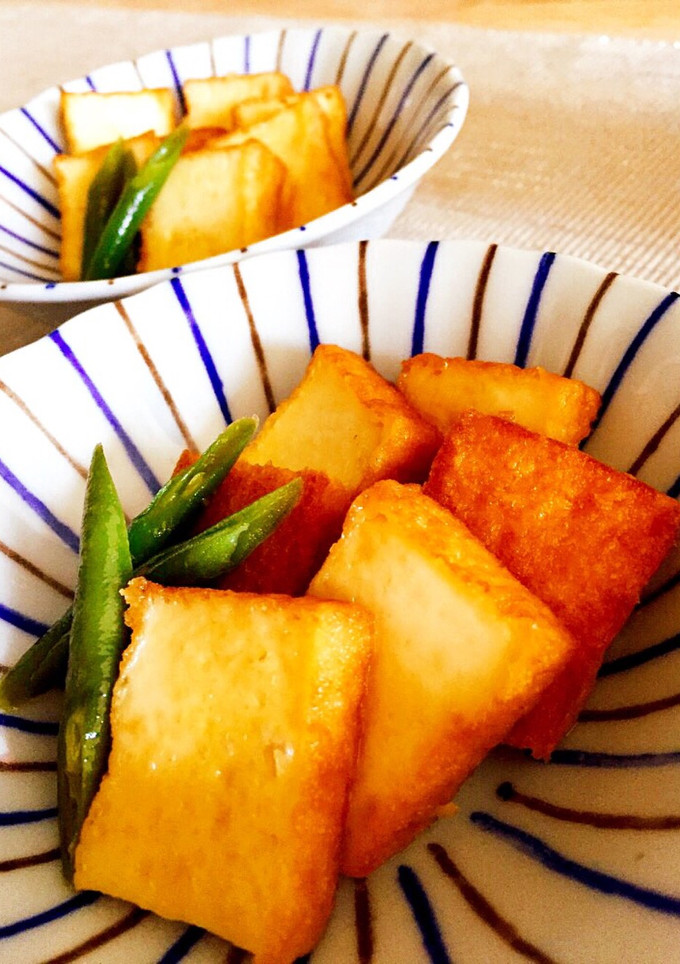 白だしの♡絹厚揚げの炒め煮♡-レシピのメイン写真