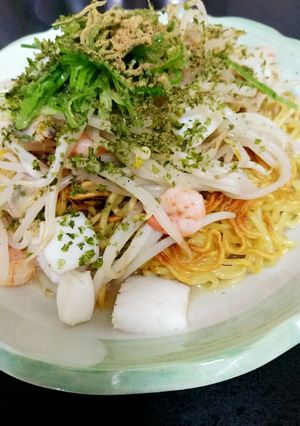塩海鮮焼きラーメン-レシピのメイン写真