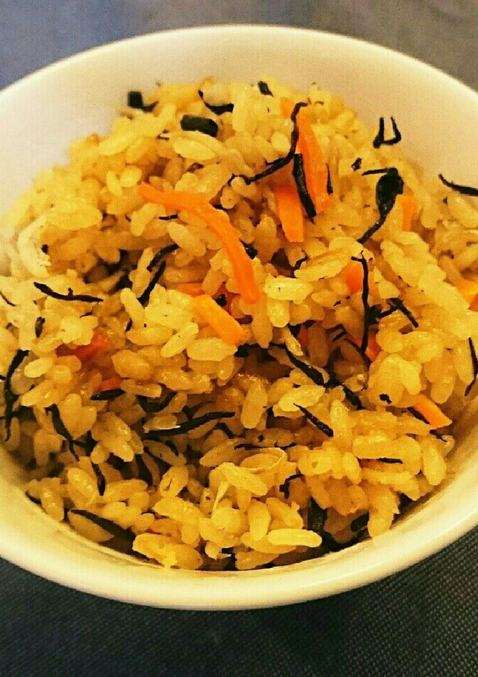 ひじきとじゃこのゆず胡椒炊き込みご飯-レシピのメイン写真
