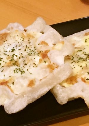 簡単☆10分で完成♬モッフル納豆トースト-レシピのメイン写真