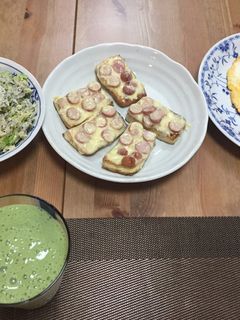 糖質制限 豆腐ピザ-レシピのメイン写真