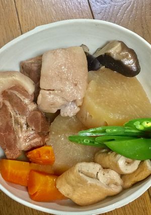 豚肩ロースブロックと大根のあっさり煮-レシピのメイン写真