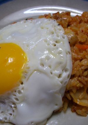 キムチ炒飯 やっと主人に褒められました!-レシピのメイン写真