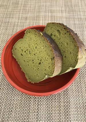 ノンオイルおから抹茶パウンドケーキ-レシピのメイン写真