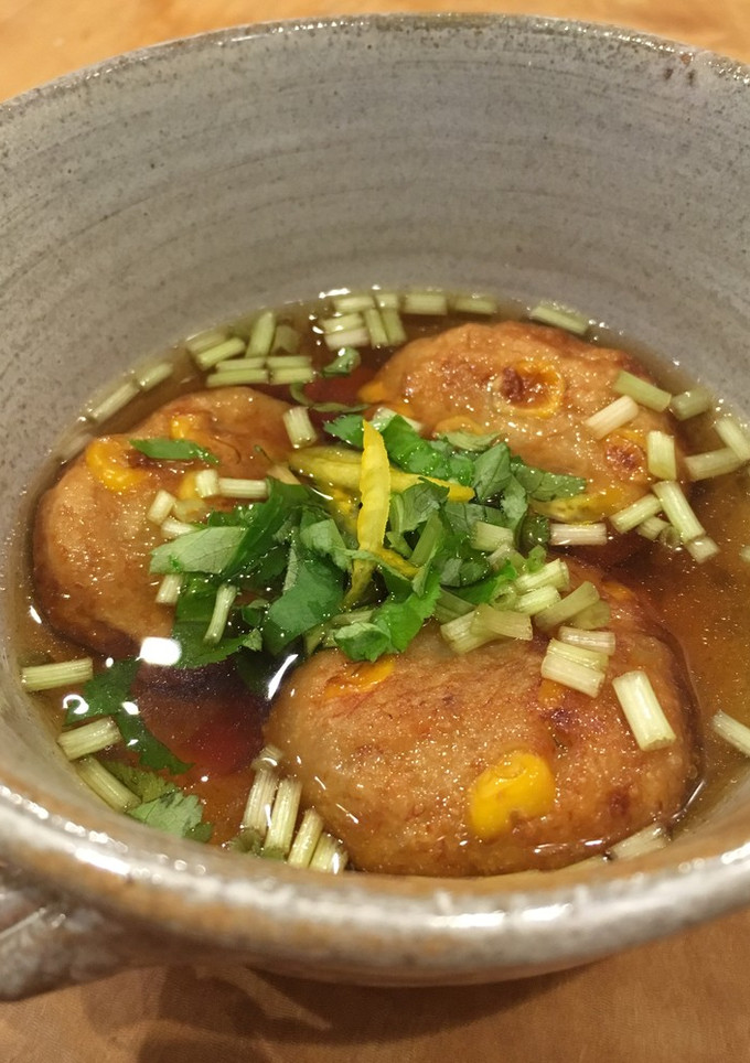 煮物リメイク☆里芋もちのしんじょ風-レシピのメイン写真