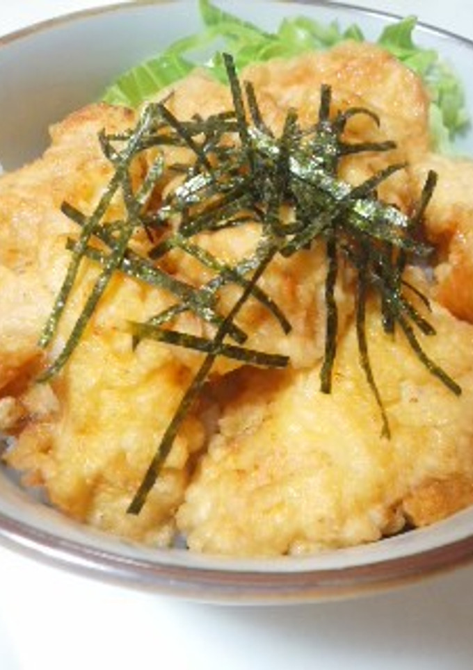 ★★とり天丼★★休日に簡単丼もの！-レシピのメイン写真