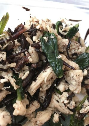 ひじき豆腐炒め（離乳食にも）-レシピのメイン写真