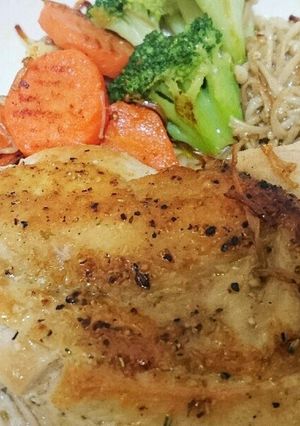胸肉でもジューシーチキンソテー☆彡.。-レシピのメイン写真