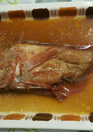 赤次（キンキ）の煮付け-レシピのメイン写真