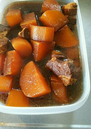 活力鍋 豚肉と大根の角煮-レシピのメイン写真