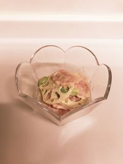 ❁蓮根とハムと枝豆の和風サラダ❁-レシピのメイン写真