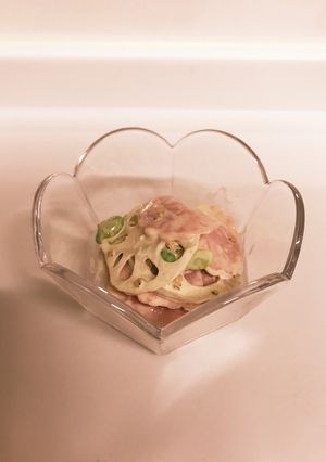 ❁蓮根とハムと枝豆の和風サラダ❁-レシピのメイン写真