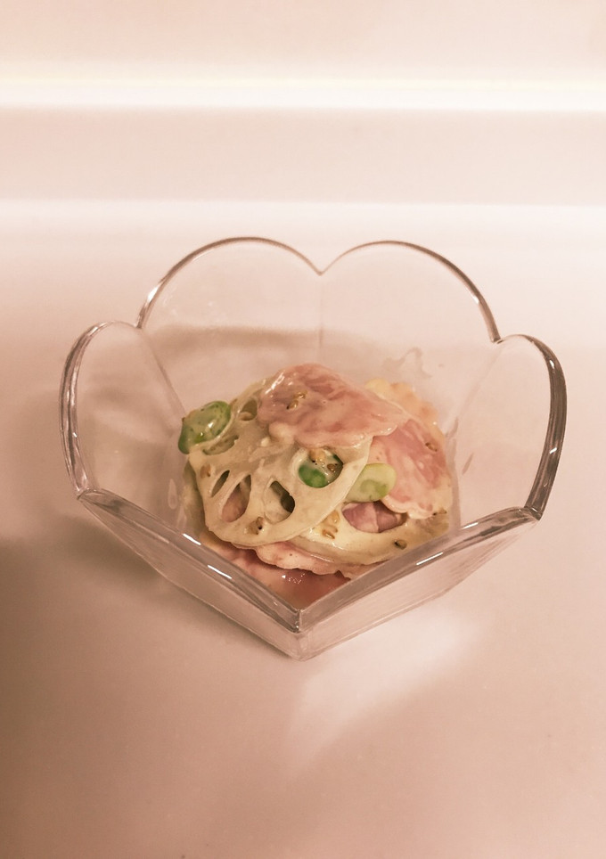 ❁蓮根とハムと枝豆の和風サラダ❁-レシピのメイン写真