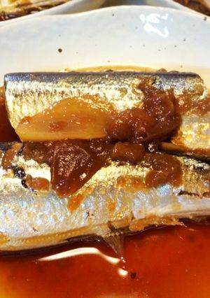 さんまの梅煮-レシピのメイン写真