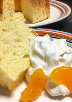 シフォンケーキ(基本)-レシピのメイン写真