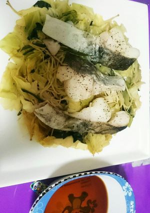 糖質ゼロで簡単 たらのフライパン蒸し-レシピのメイン写真